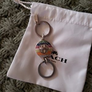 Coach Keyring 💚